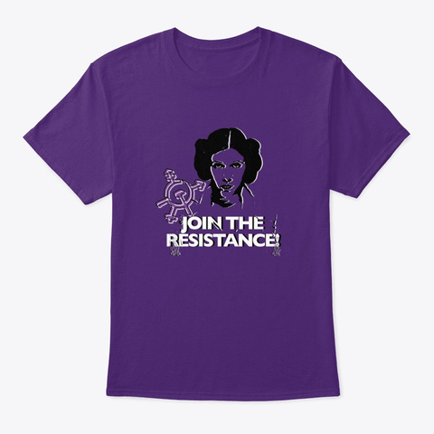Resistenza, S. F. Purple Camiseta Front