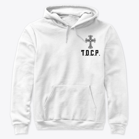 Tdcp White Camiseta Front