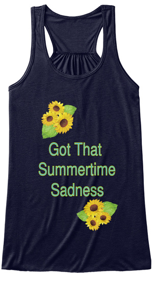 Got That Summertime Sadness Midnight T-Shirt Front