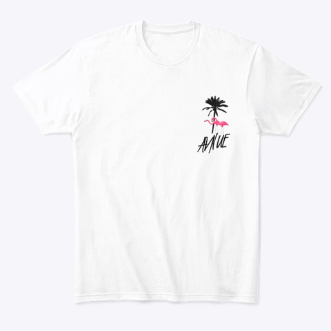 Summer Palms 😎 | Vol. 1  White T-Shirt Front