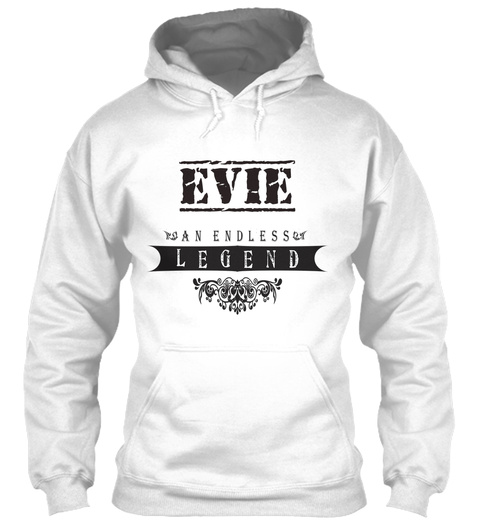Evie An Endless Legend White T-Shirt Front