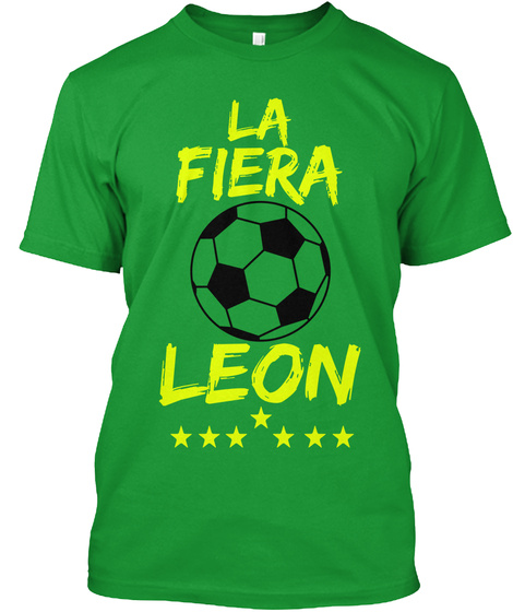 La Fiera Leon Kelly Green T-Shirt Front