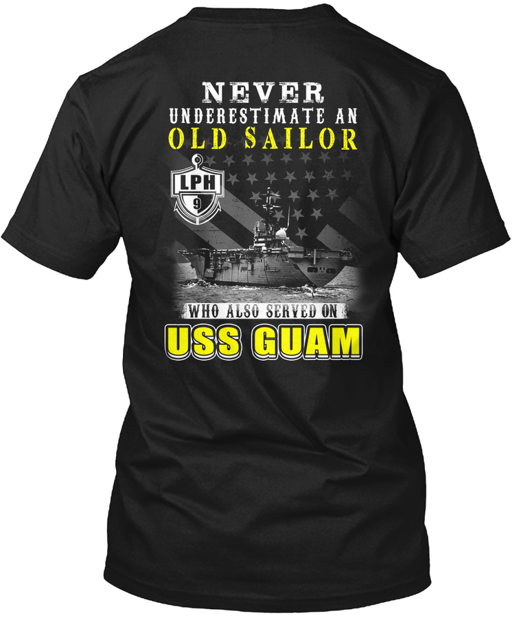 Old Sailor Uss Guam Lph-9