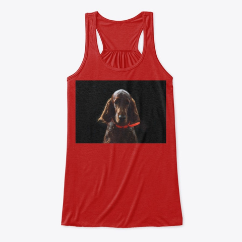 Dachshund Dog  Red áo T-Shirt Front