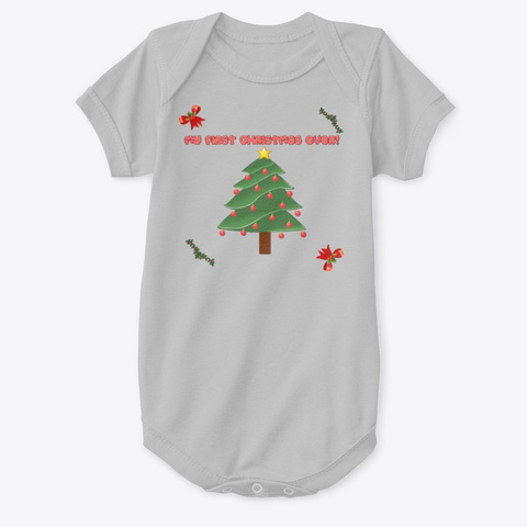 My First Christmas Ever 2 Heather  T-Shirt Front