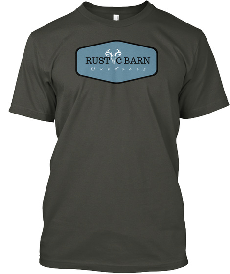 Rustic Barn Outdoors Blue Logo Tees