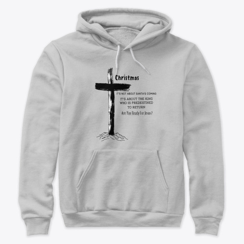 A Christmas, Hoodie Athletic Heather Camiseta Front