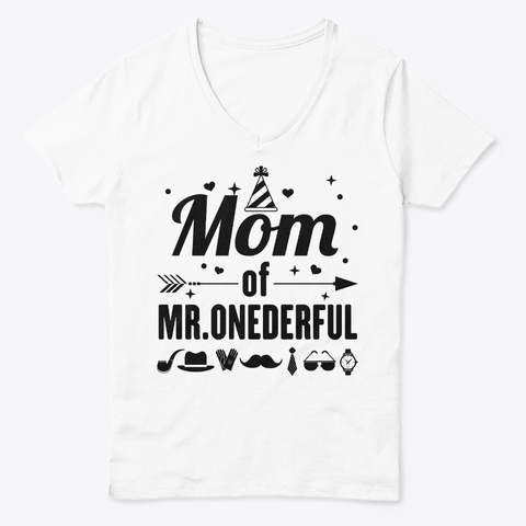 Mom Of Mronederful Birthday T Shirt