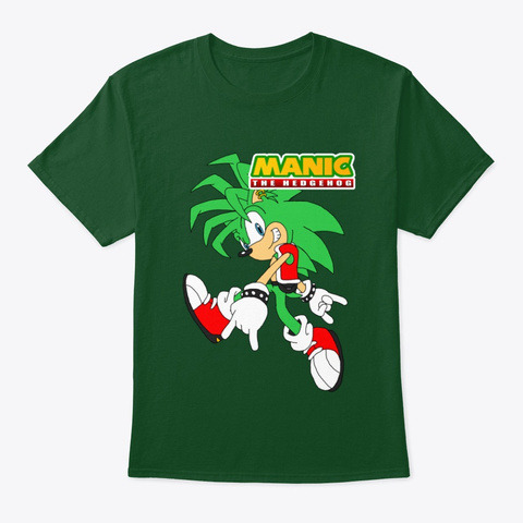 Manic The Hedgehog Shirts