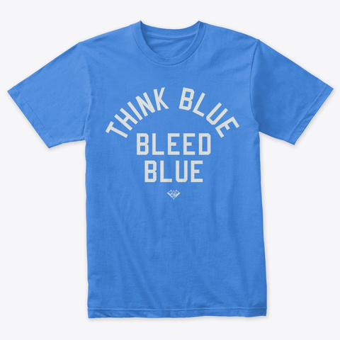 blue dodgers shirt
