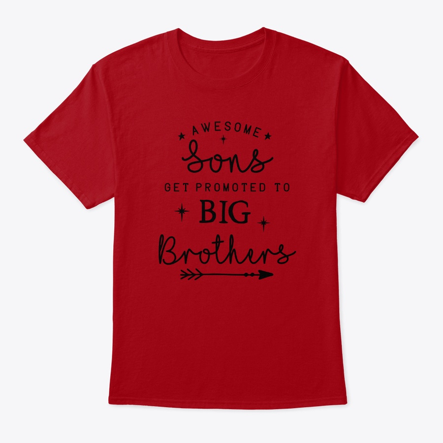 Awesome sons get promoted to big brother Unisex Tshirt