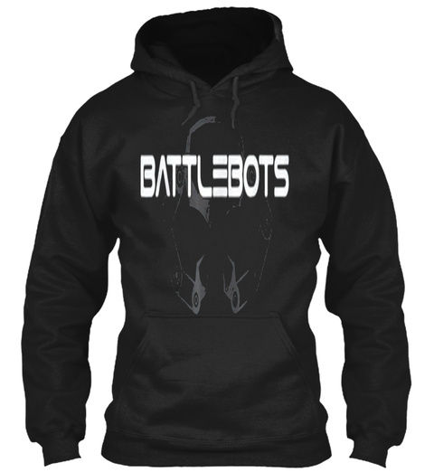 Battlebots Black T-Shirt Front