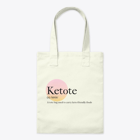Ketote: Gi Gi Eats Inspired Collection  Natural T-Shirt Front