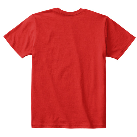Alphabetee F Red T-Shirt Back