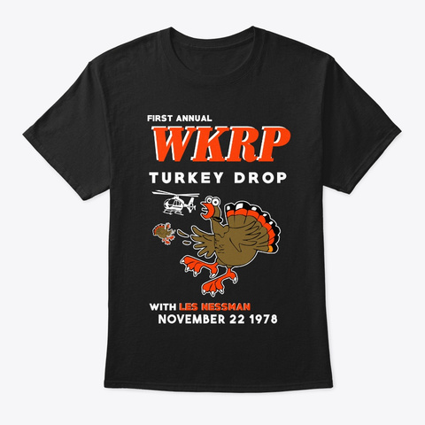 First Annual Wkrp Turkey Drop Shirt