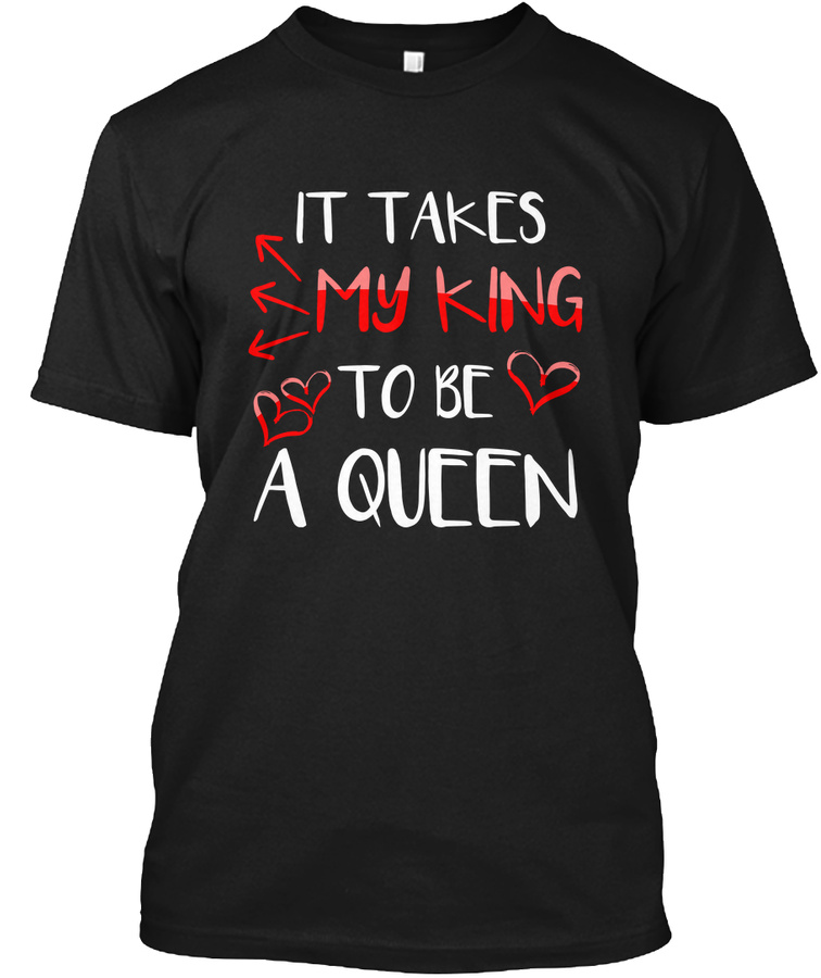 King and Queen Couple Shirt for Her Unisex Tshirt