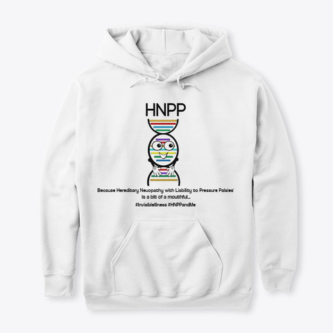Hnpp White T-Shirt Front