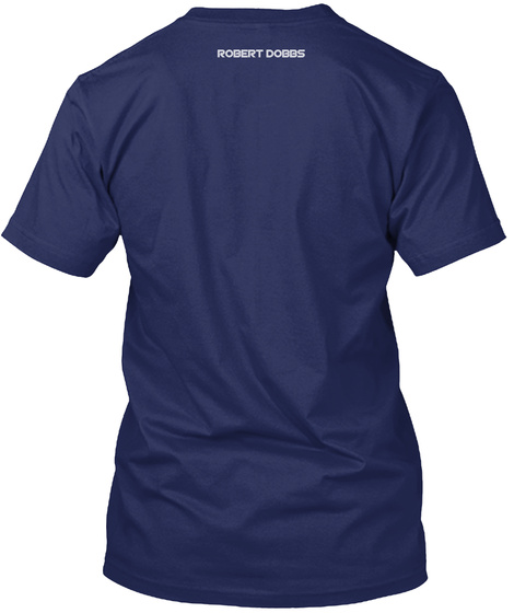 Robert Dobbs Midnight Navy T-Shirt Back