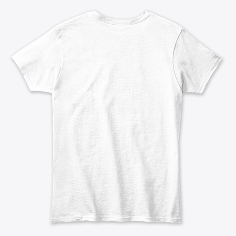 Yapdem Ice White T-Shirt Back