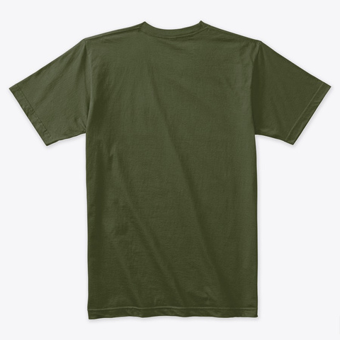 Cow Girls Rock Military Green T-Shirt Back