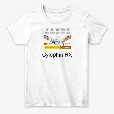 Cylophin Rx Make The Sexual Energy  White T-Shirt Front
