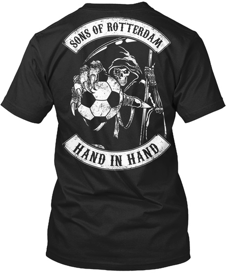 Sons Of Rotterdam Hand In Hand Black T-Shirt Back