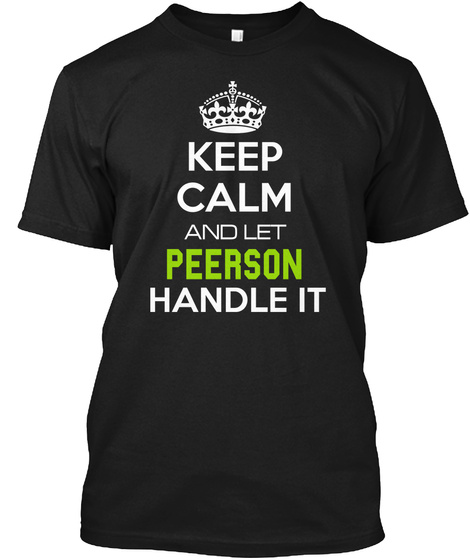 PEERSON calm shirt Unisex Tshirt