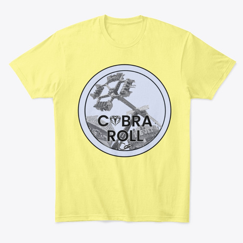 Cobra Roll Powaaah Special Lemon Yellow  Kaos Front