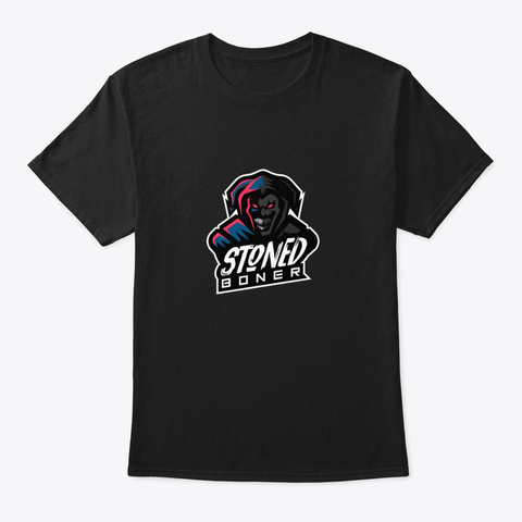 Stoned Merch Black T-Shirt Front