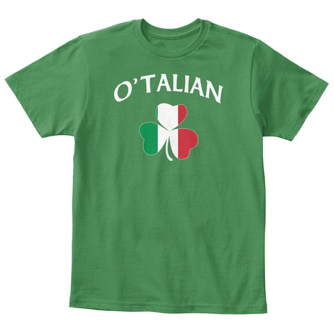 O'talian  Kelly Green  T-Shirt Front