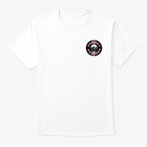 Prodigy T Shirt #1 White T-Shirt Front