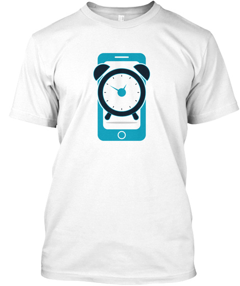 Alarm Phone White T-Shirt Front