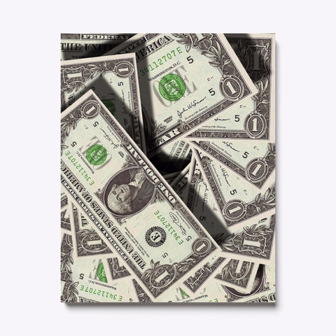 Dollar Canvas Print And Posters Standard Camiseta Front