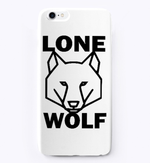 Lone Wolf Accesories White T-Shirt Front