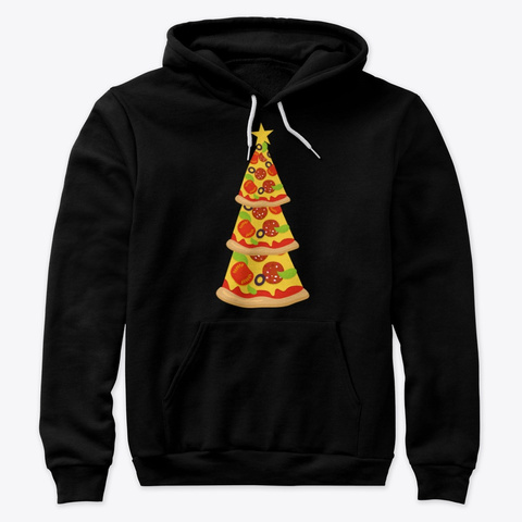 Funny Pizza Christmas Tree Sweater Shirt