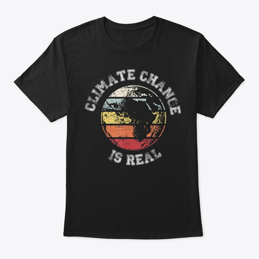 Earth planet climate change is real Unisex Tshirt