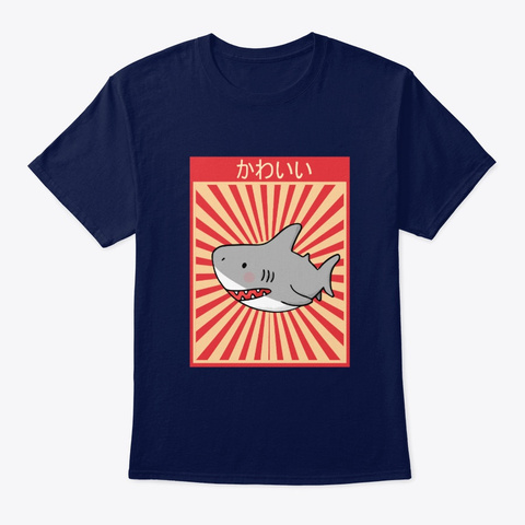 Kawaii Anime Shark T-shirt