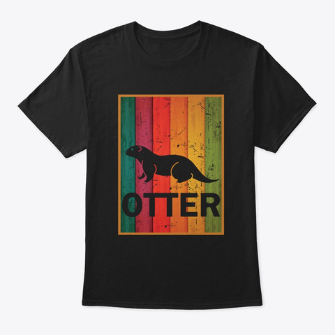 Vintage Otter Spirit Animal Design