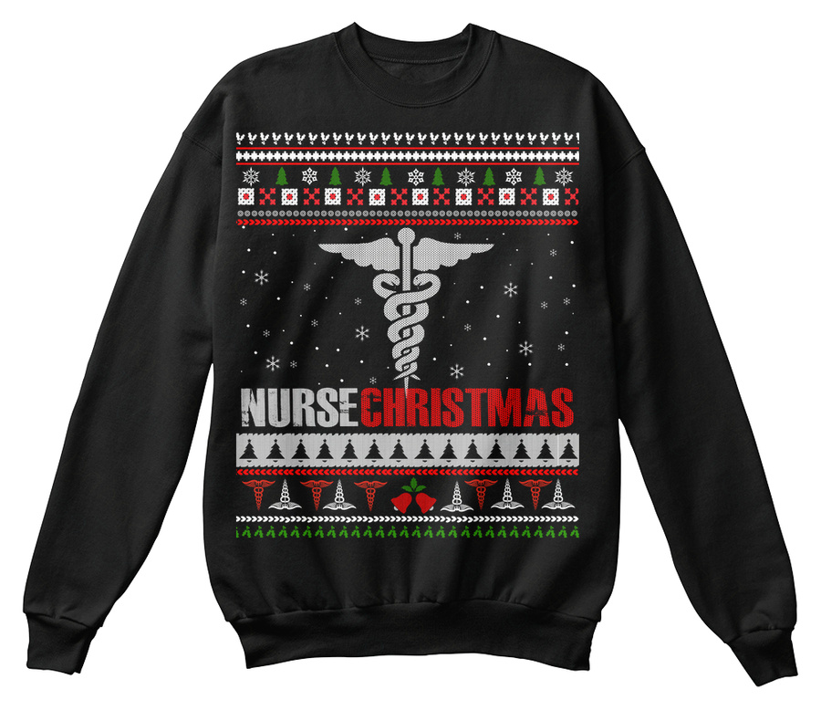 Ugly Nurse Christmas Sweater Unisex Tshirt