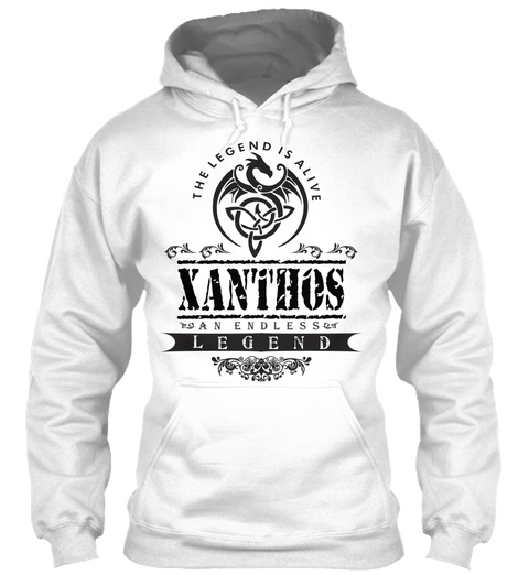 Xanthos
 White T-Shirt Front