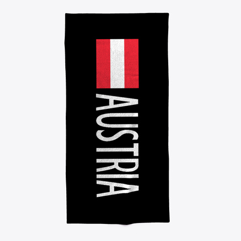 Flag Of Austria Standard T-Shirt Front