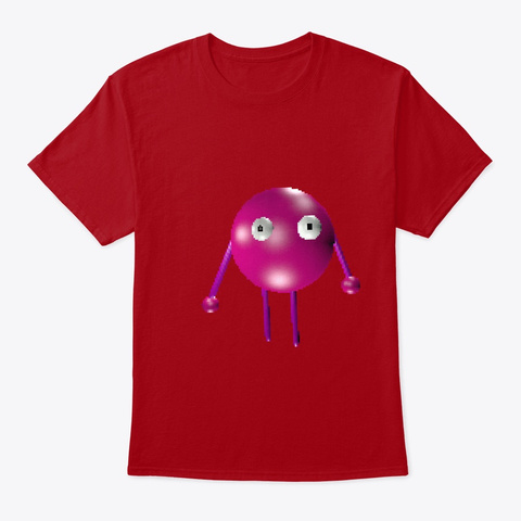Naldiied Deep Red T-Shirt Front