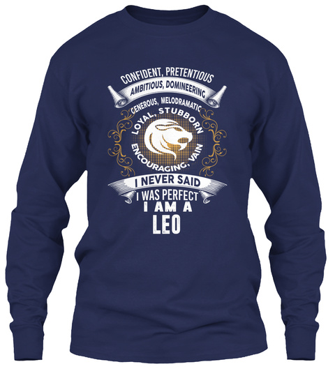 Leo Zodiac Sign T-shirt Birthday Gift
