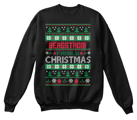 Bergstrom Family Ugly Sweater T-shirts
