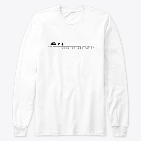 Creation Admiration White T-Shirt Front