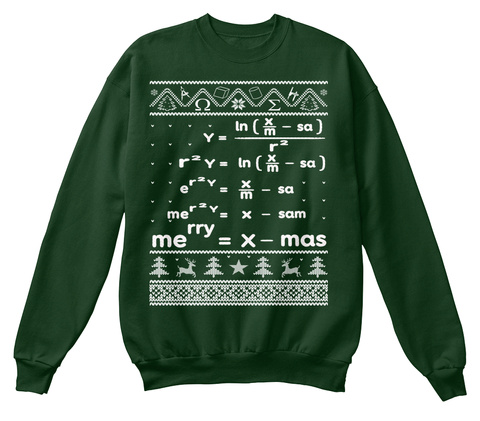 Ugly Math Christmas Unisex Tshirt