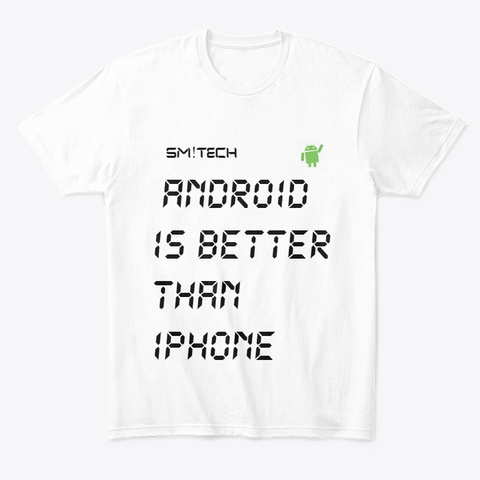 Android >>>> Iphone Unisex Tshirt