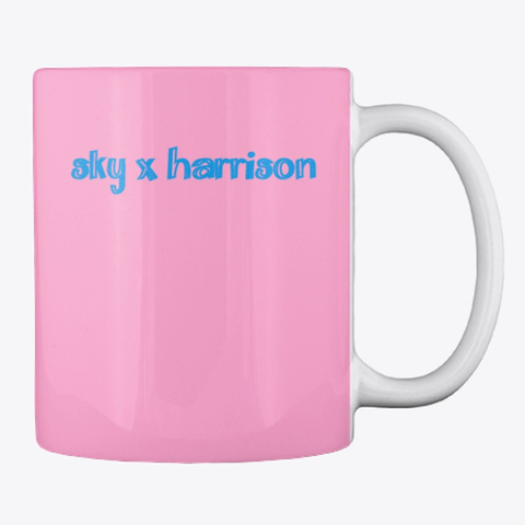 Sky X Harrison Mug Pink Camo T-Shirt Back