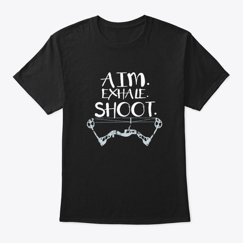 Awesome Archery Gift Print Archer Aim Ex Black áo T-Shirt Front