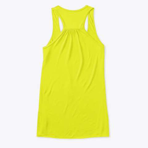 Love Is An Art Neon Yellow T-Shirt Back